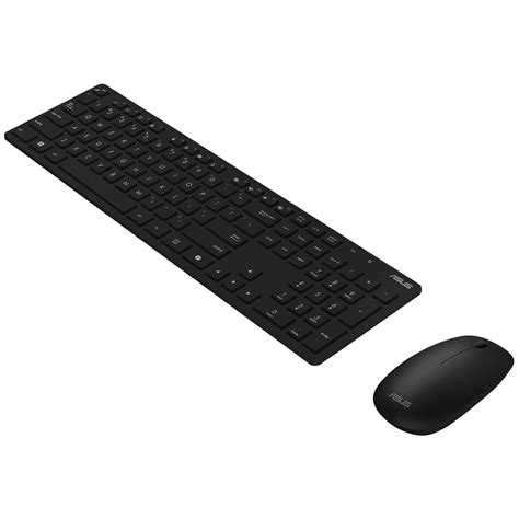 ASUS W5000 Wireless Keyboard and Mouse Set Black